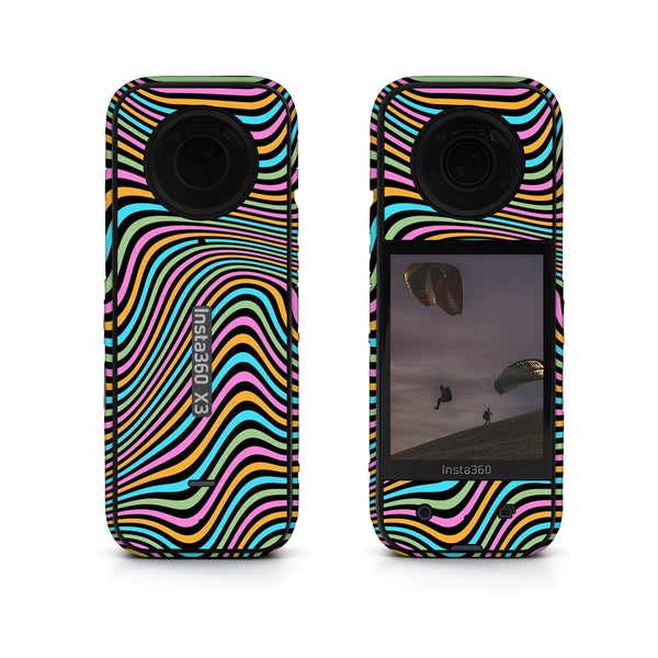 Color Lines Insta360 Skin
