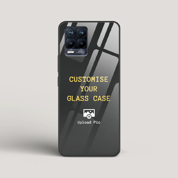 Customizable - Realme 8 Pro Glass Gripper Case