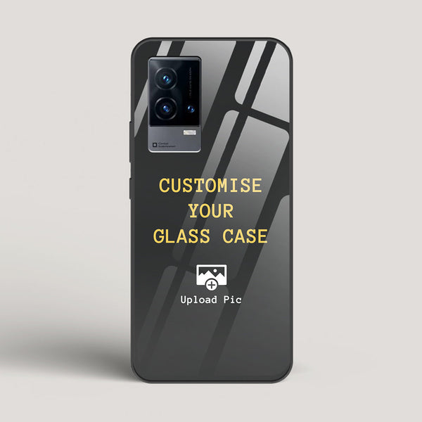 Customizable - vivo iQOO 9 Glass Gripper Case