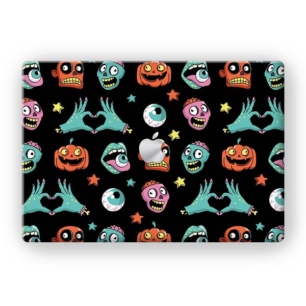 Cute Halloween Pattern - MacBook Skins