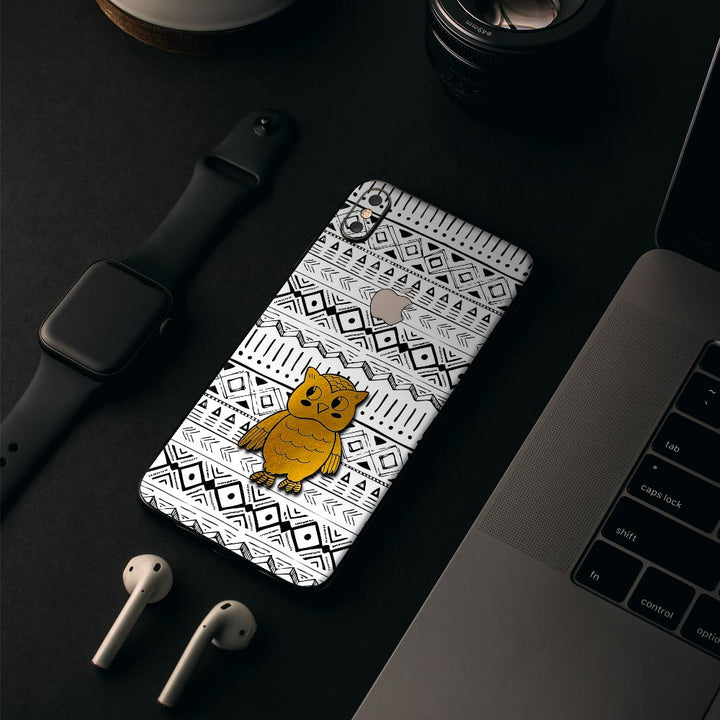 gold-4d-owl-mobile-skin