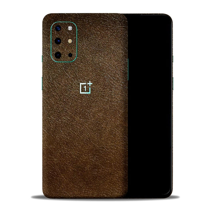 Dark Brown Leather - Mobile Skin