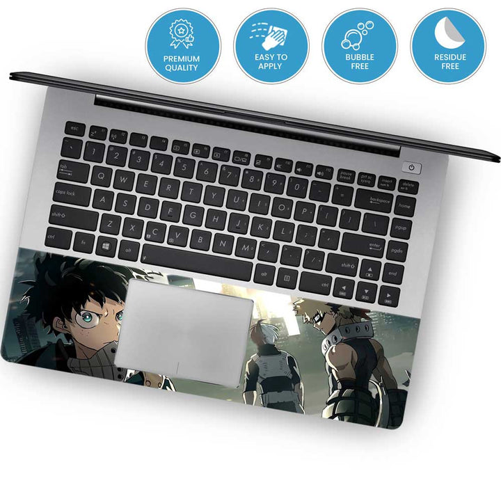 Determined Trinity laptop Skin