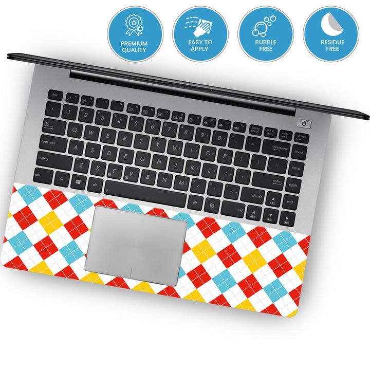 Diamond Fabric Pattern - Laptop Skins