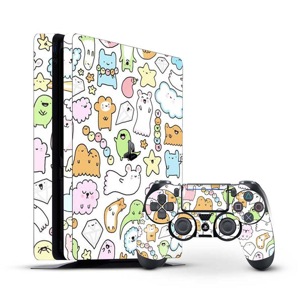 Doodle 04 - Sony PS4 Pro Skin