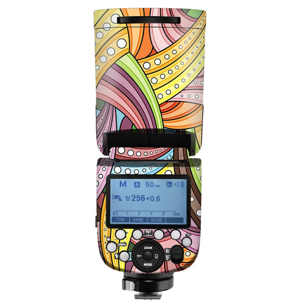 Dotted Mandala Pattern  - Camera Flash Skin