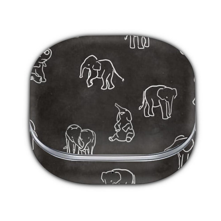 Elephant Doodle - Samsung Galaxy Buds2 Skin