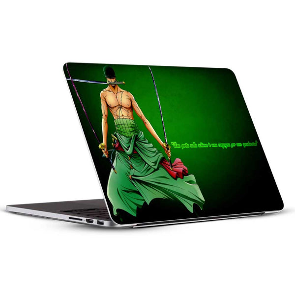 Enigmatic Swordsman laptop Skin