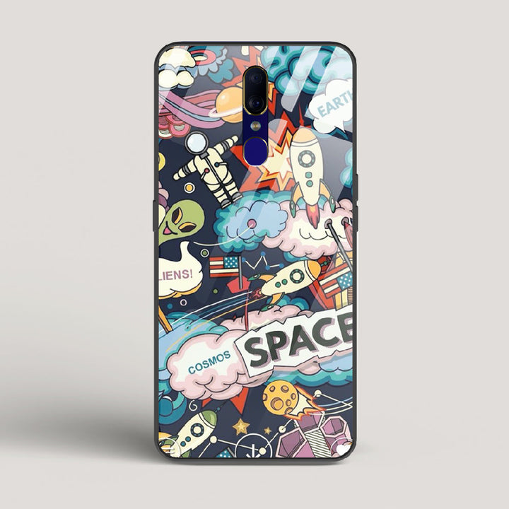 Lost Space - Oppo F11 Glass Gripper Case