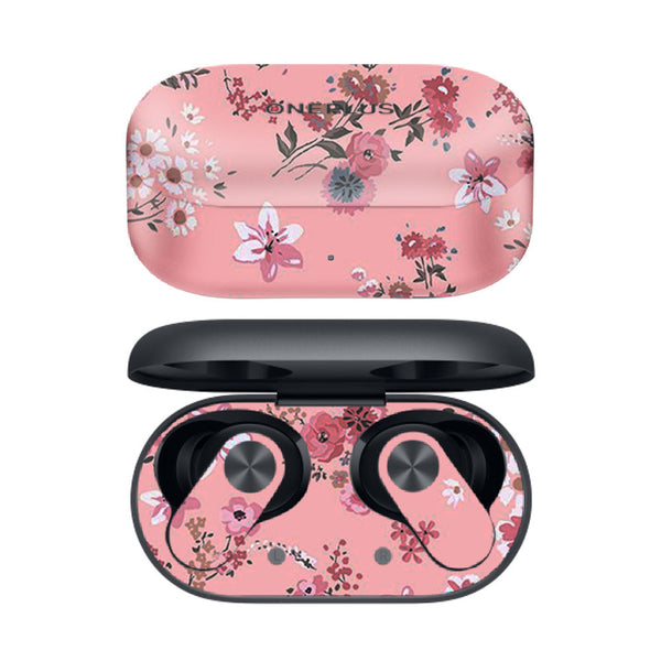 Floral Pink - OnePlus Nord Buds 2 Skins