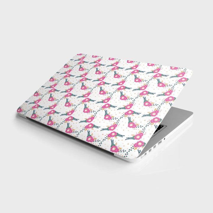 Floral Stich Pattern - Laptop Skins