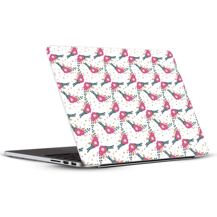 Floral Stich Pattern - Laptop Skins