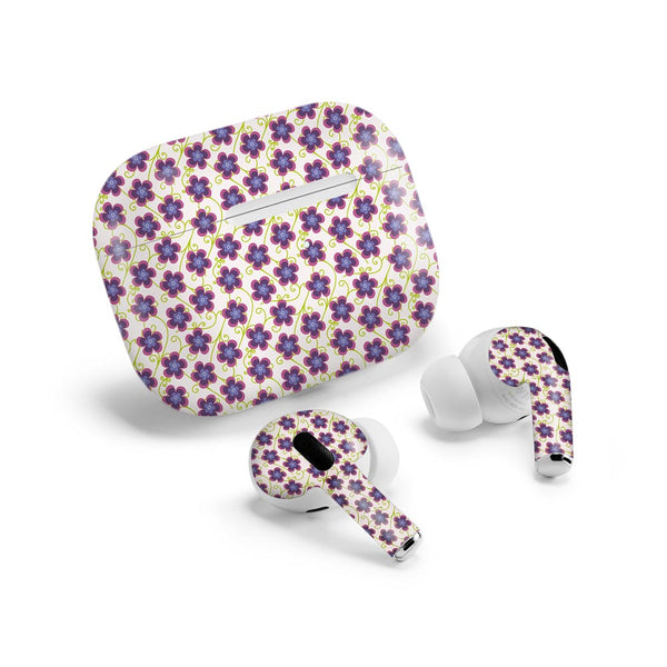 Flower-Lavender - Airpods Pro Skin by Sleeky India