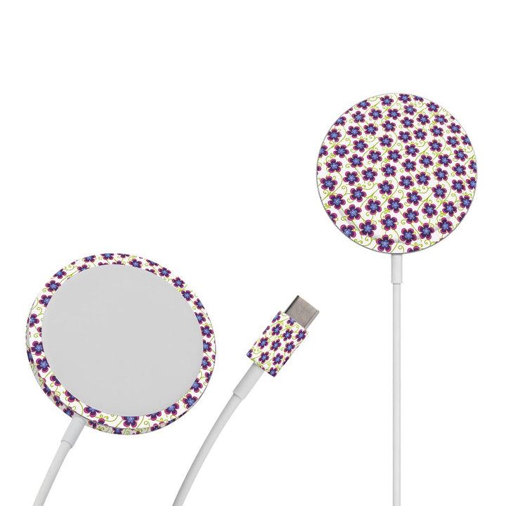 Flower Lavender - Apple Magsafe Skin by Sleeky India