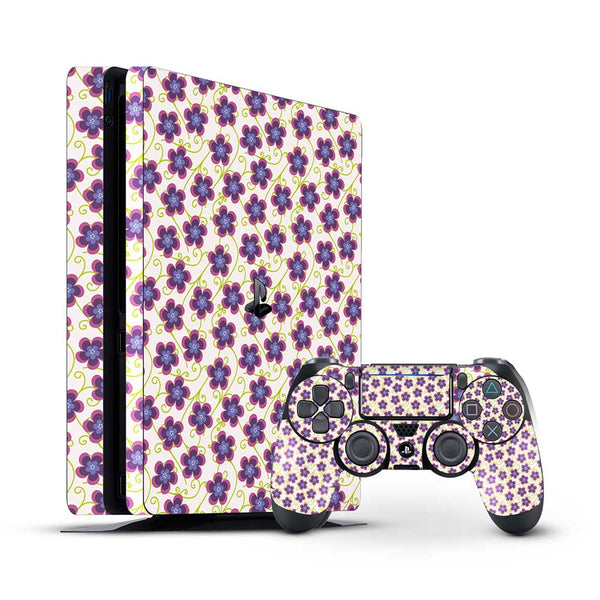 Flower Lavendor - Sony PS4 Pro Skin