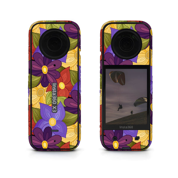 Flower Garden Insta360 Skin