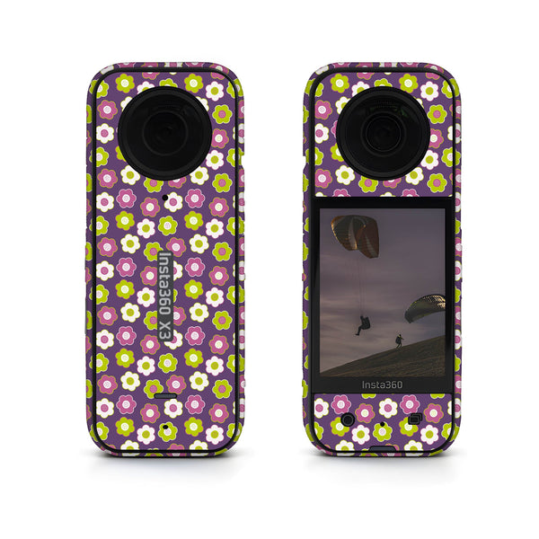 Flower Iris Insta360 Skin