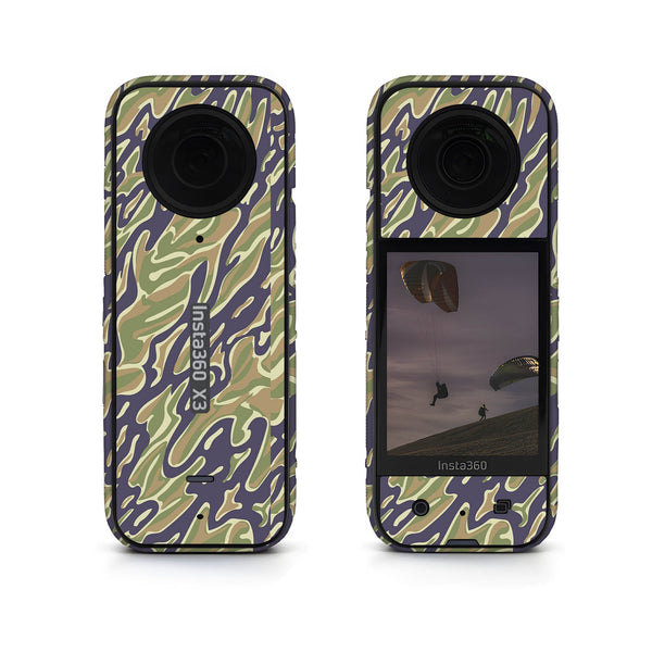 Fluid Camo Insta360 Skin