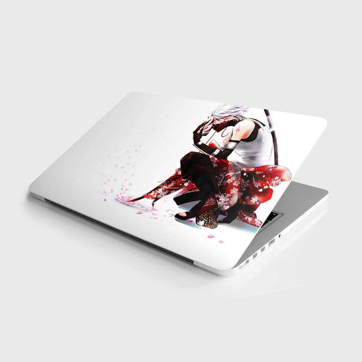 Gaiden s Guardian laptop Skin