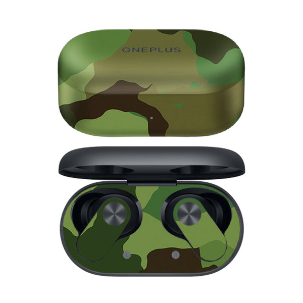 Green Seamless Camo - OnePlus Nord Buds 2 Skins