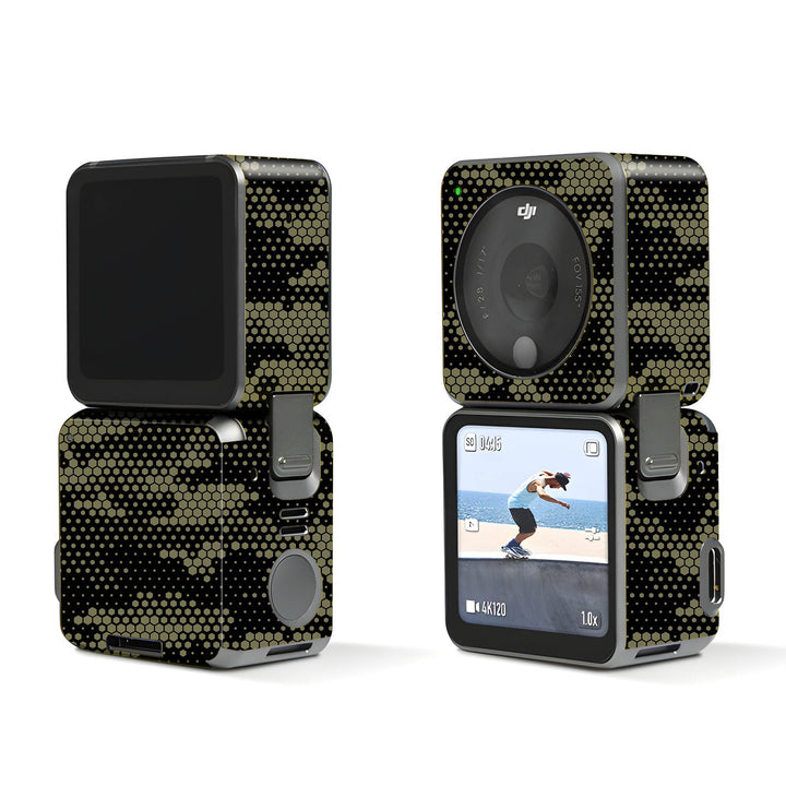 Grey Hive Camo Dji Action 2 