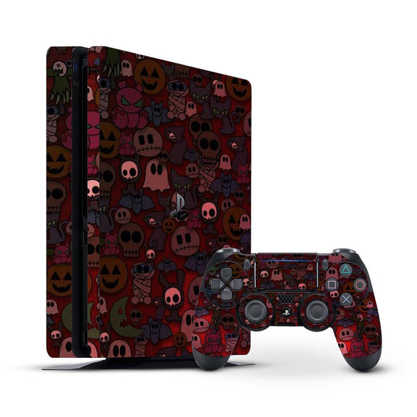 Halloween gradient- Sony PS4 Pro Skin