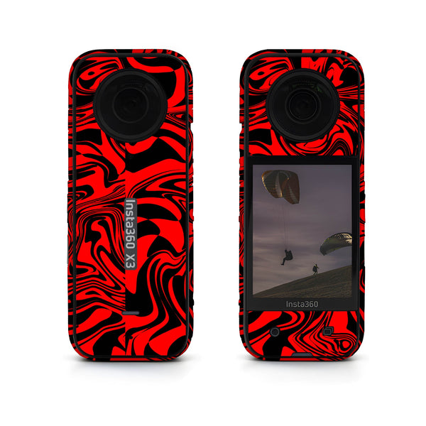 Hel Red Insta360 Skin