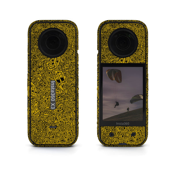Hypnotic Gold Insta360 Skin