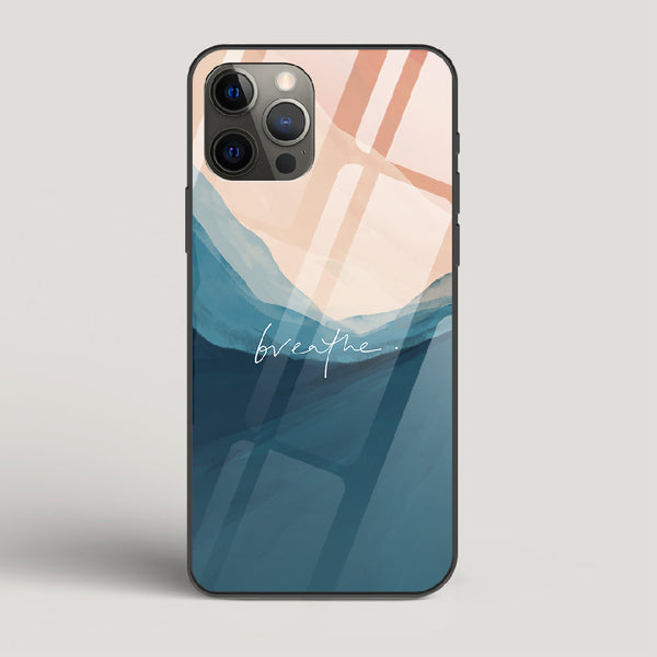 Pastel Breathe - iPhone 12 Pro Max Glass Case