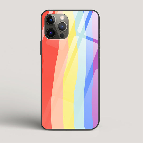 Rainbow - iPhone 12 Pro Max Glass Case