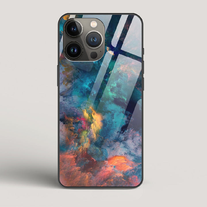 Nebula Art - iPhone 13 Pro Max Glass Case