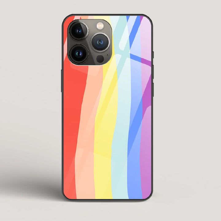 Rainbow - iPhone 13 Pro Max Glass Case