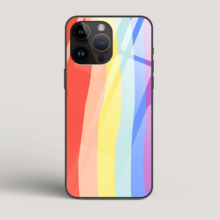 Rainbow - iPhone 14 Pro Max Glass Case