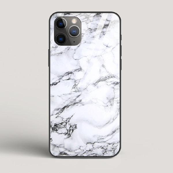 Marble White Luna - iPhone 11 Pro Glass Case