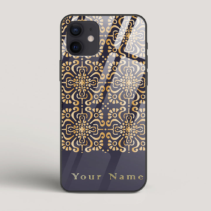 Royal Purple Name Edition - iPhone 12 Glass Case