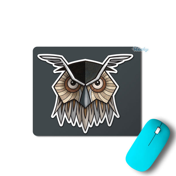 Illustrated Owl - Mousepad