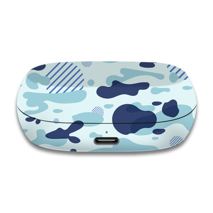 Light Blue Modern Camo- Jabra Elite 7 Skins