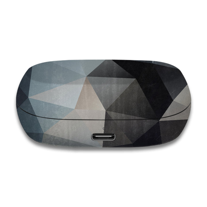 Mosaic Black Gold Pattern - Jabra Elite 7 Skins