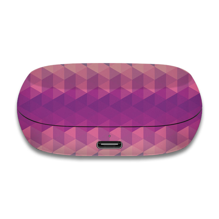 Purple Noisy Mosaic - Jabra Elite 7 Skins