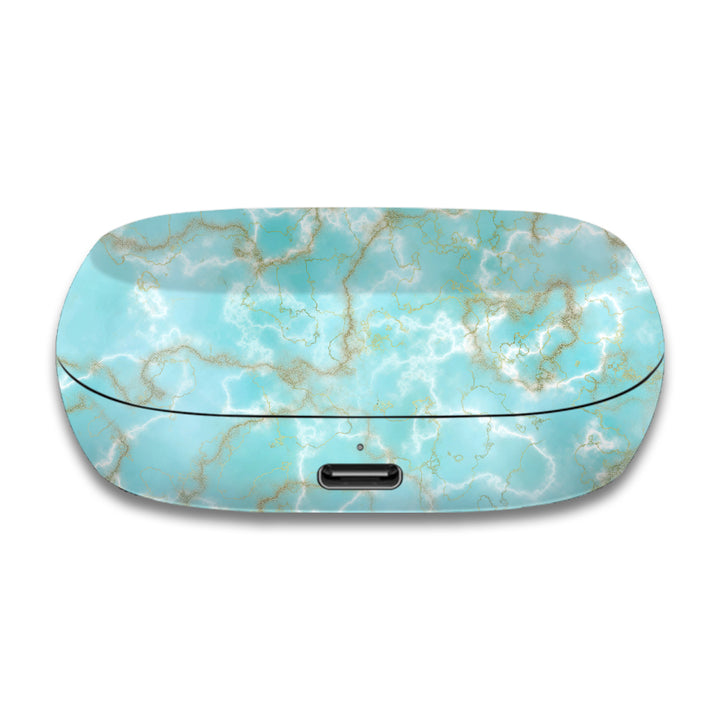 Sky Blue Marble - Jabra Elite 7 Skins