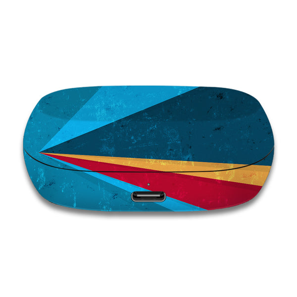 Vintage Blue Rays - Jabra Elite 7 Skins