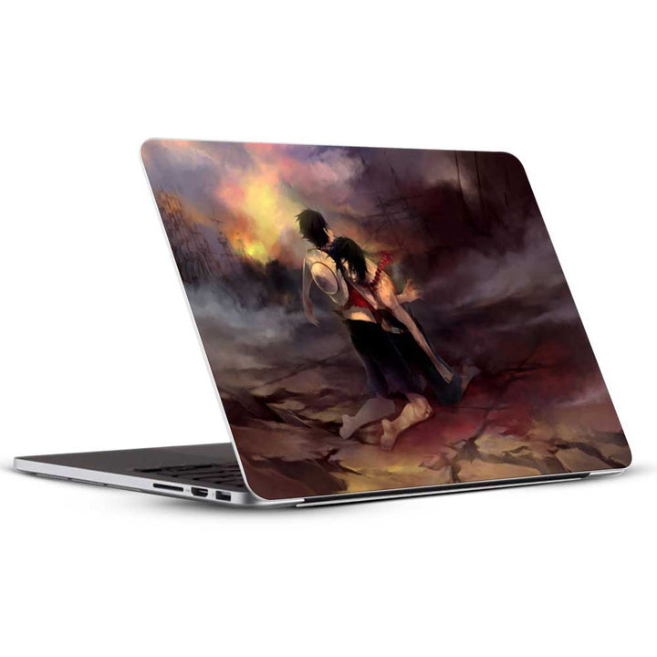 Lavaheart laptop Skin