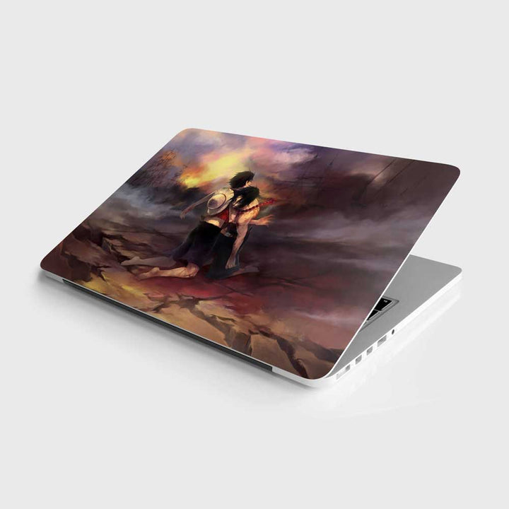 Lavaheart laptop Skin