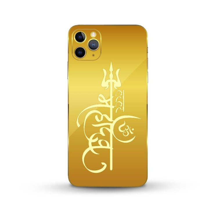 Mahadev golden plate concept skin by Sleeky India  