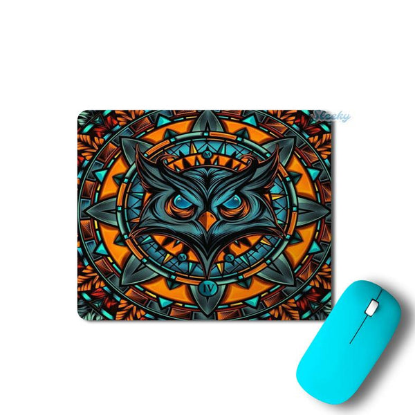 mighty-owl-orange-3 Mousepad