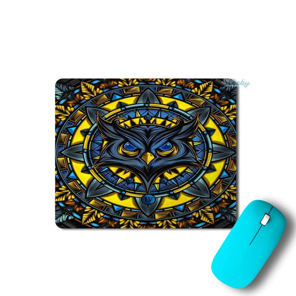 mighty-owl-yellow-2 Mousepad