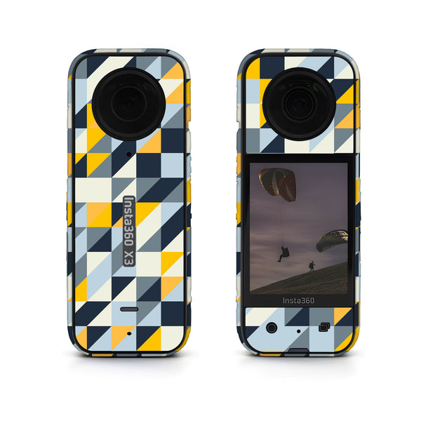 Mosaic Block Pattern Insta360 Skin