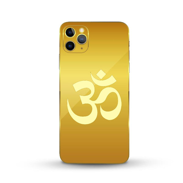 OM golden plate concept skin by Sleeky India  