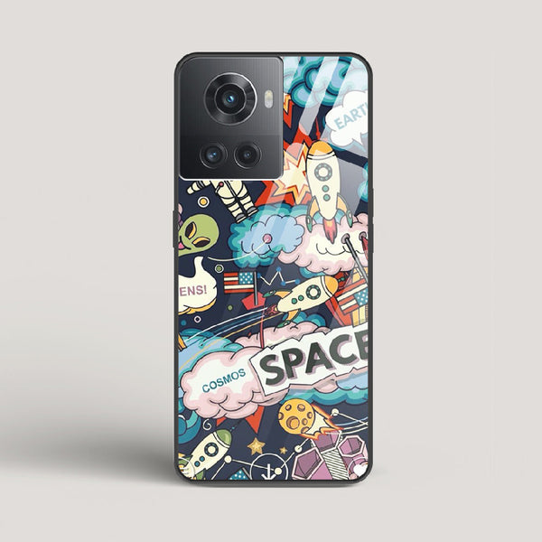 Lost Space - OnePlus 10R Glass Case