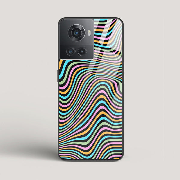 Color Lines - OnePlus 10R Glass Case